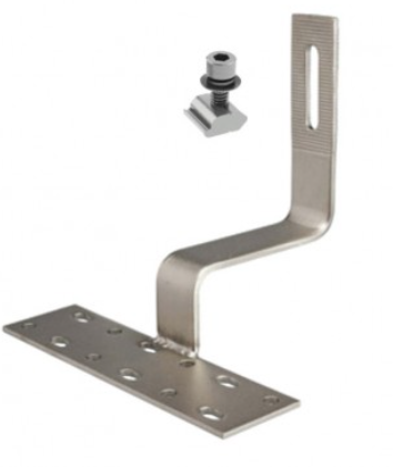 Chân L mái ngói điện mặt trời (roof hook)